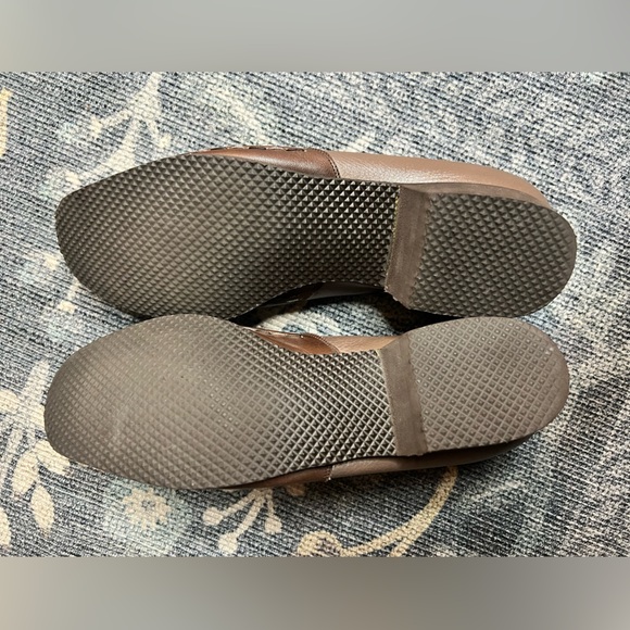 Barker of Earls Barton slip on Loafers taupe brown made in England - Picture 7 of 10